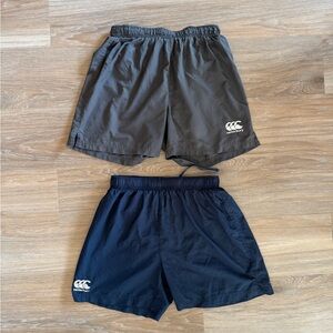 Canterbury Men's Medium Black and Gray Shorts